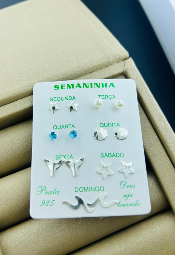 Kit Prata Semaninha Praia